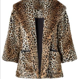 Leopard topper jacket